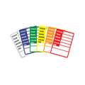 Car Dealer Depot Dealer Stock Stickers, 3" X 4", 100 Per Box: Red Pk 409-RE
